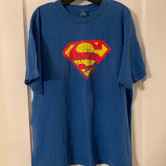 DC Comics Other - Vintage Superman Logo Tee Sz L
